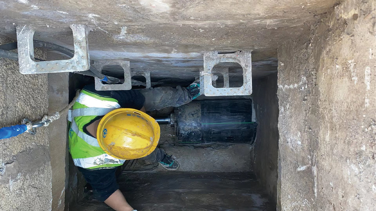 西林HDPE短管内衬法